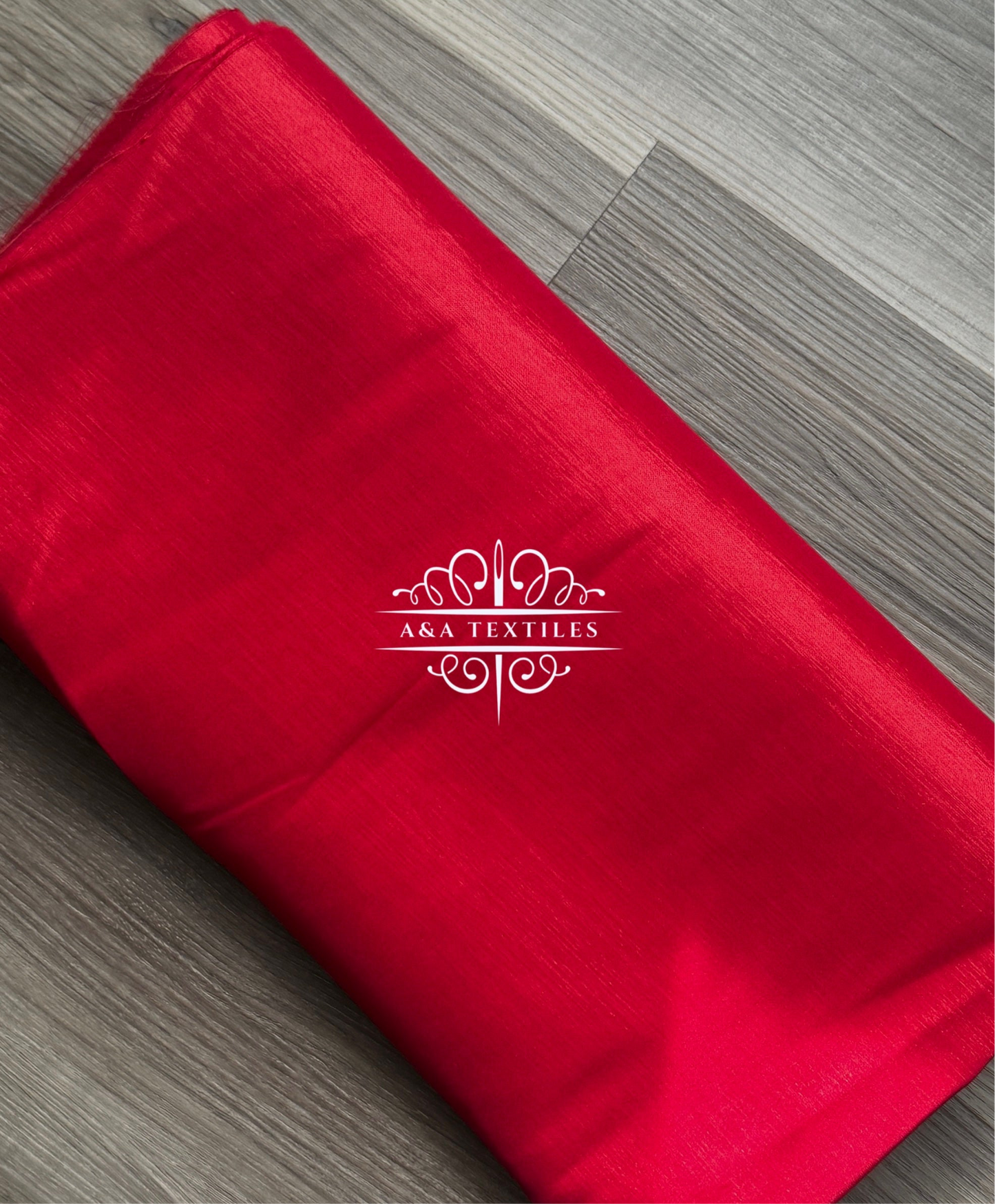Red Stretch Taffeta