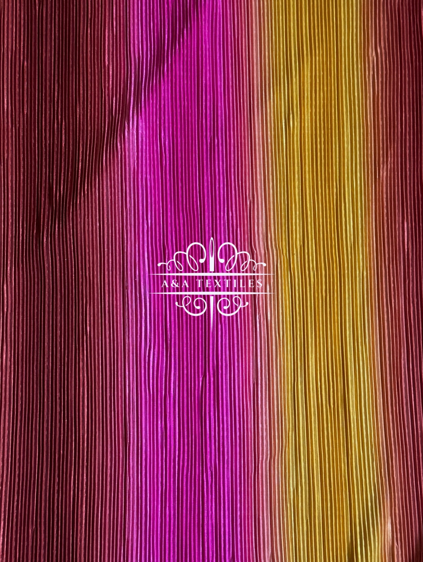 Colorful Pleated Knit