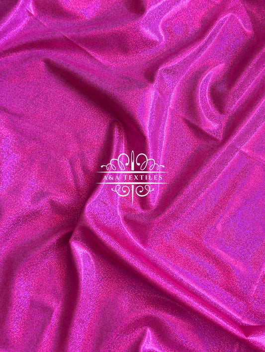Pink Mystique Foil Spandex