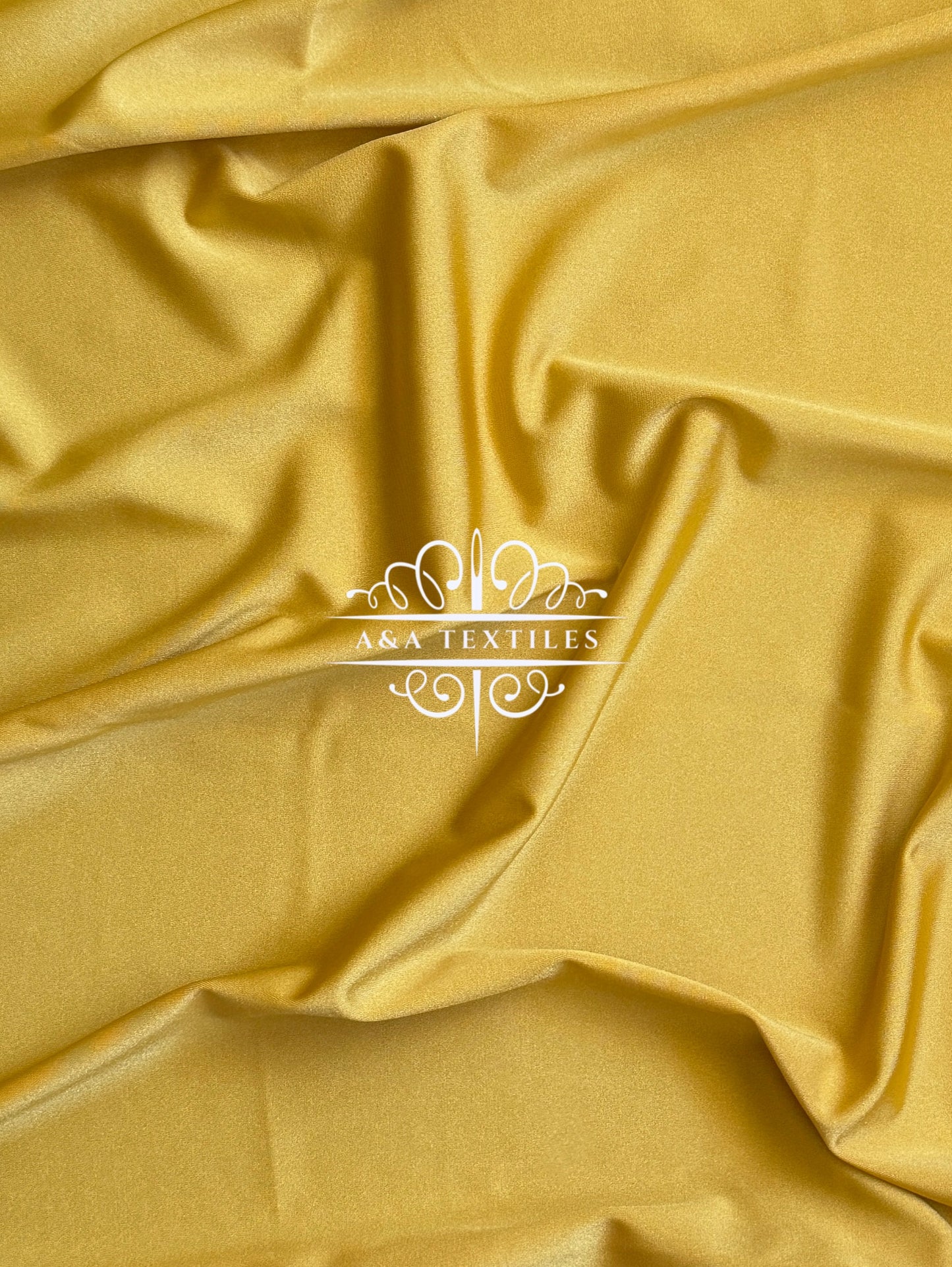 Gold Shiny Nylon Spandex