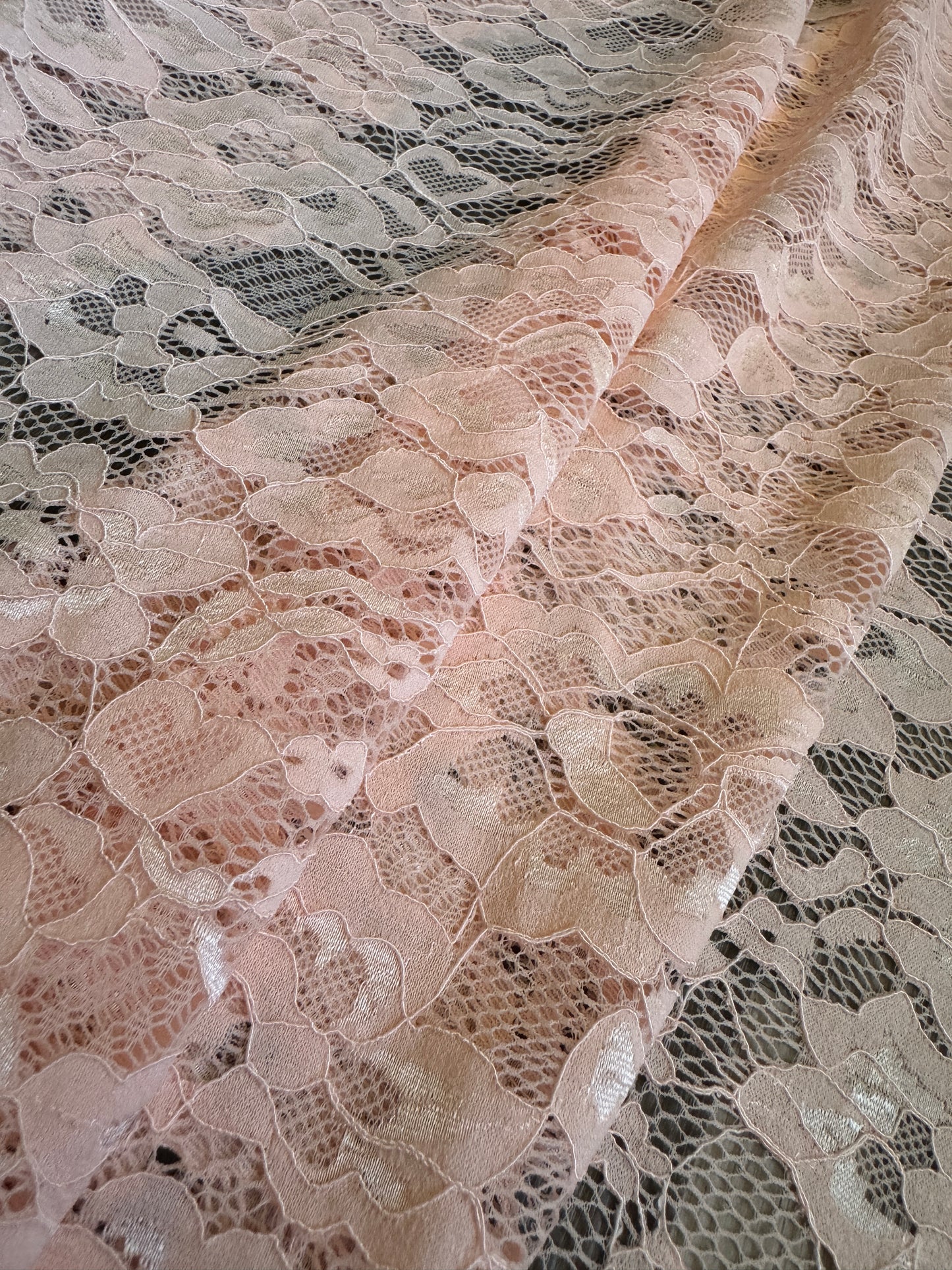 Blush Stretch Lace