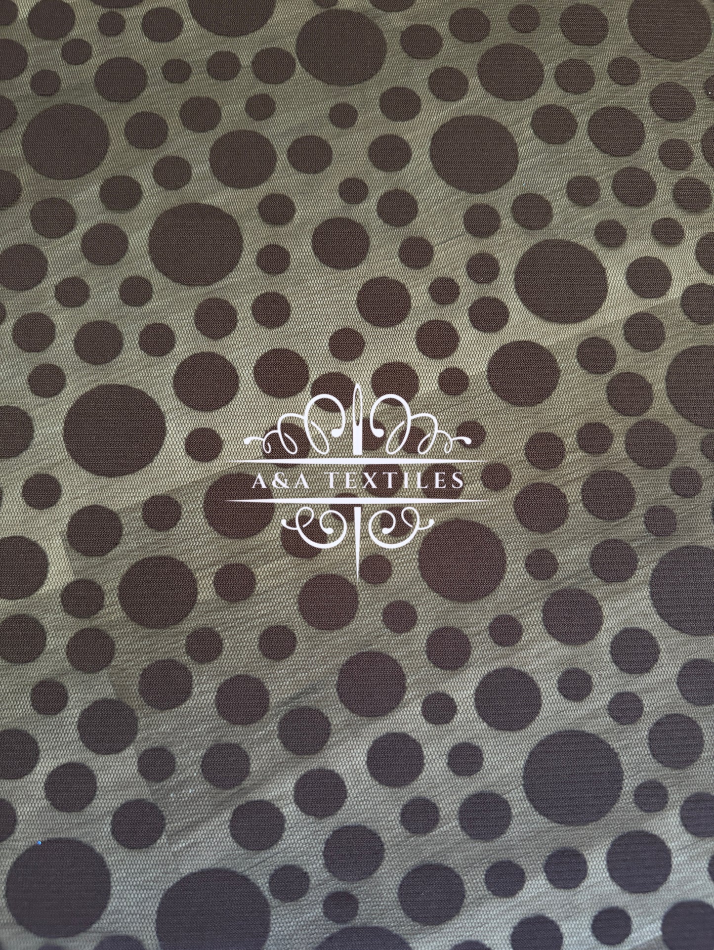 Brown Dotted Mesh