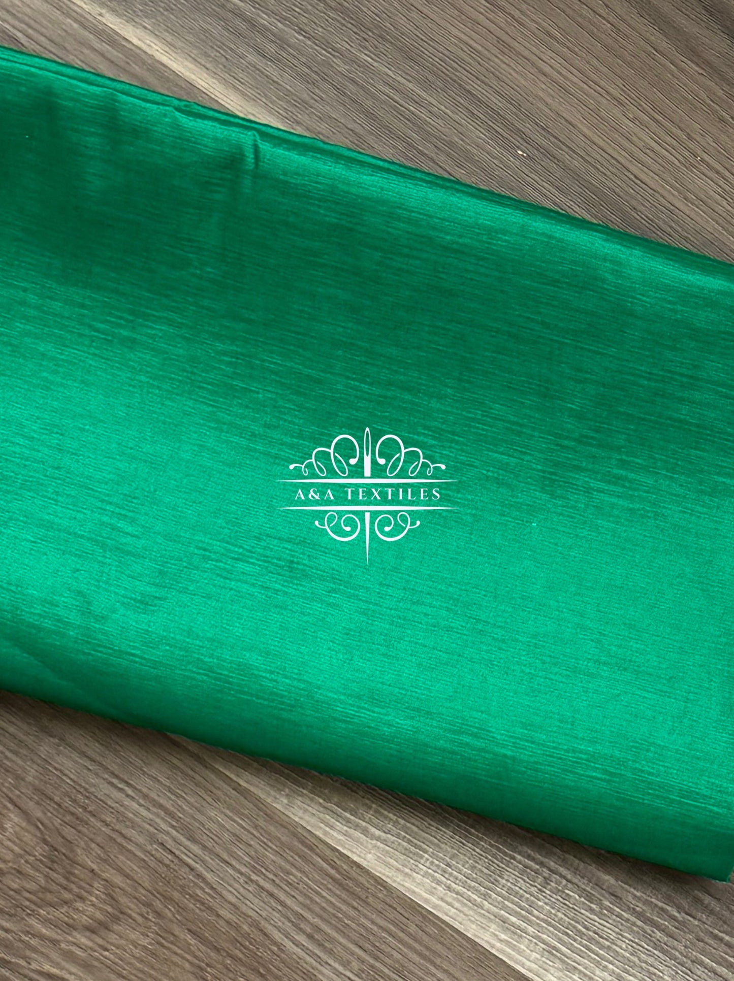 Green Stretch Taffeta