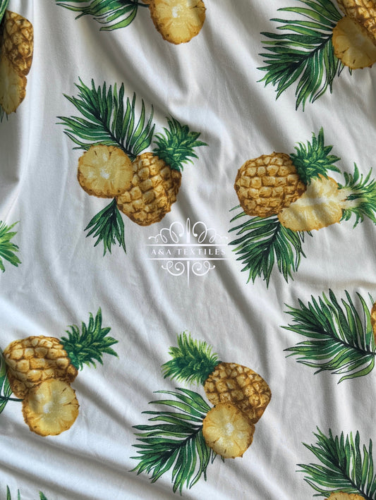 Pineapple Double Brushed Poly