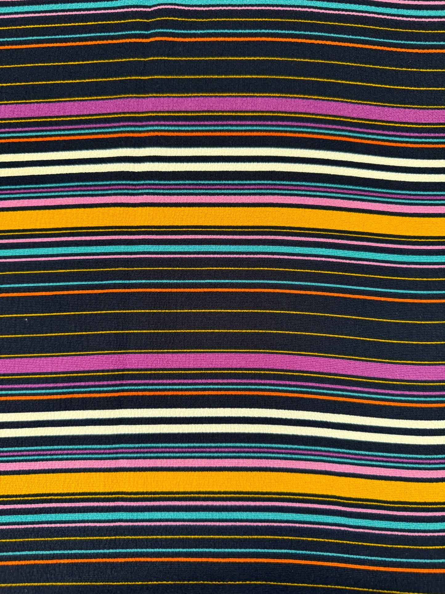 Multi Striped Bubble Crepe