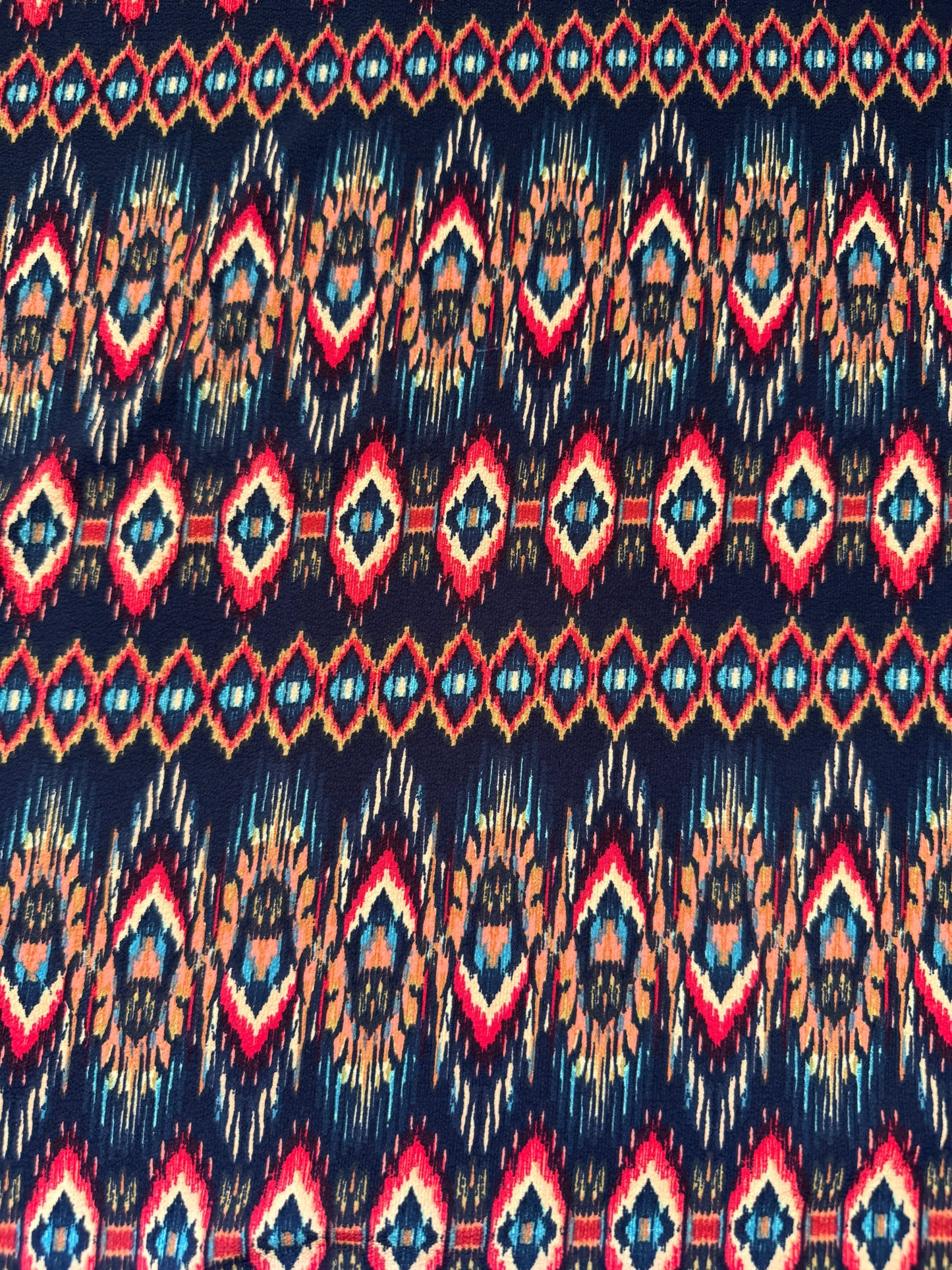Multi Print Bubble Crepe