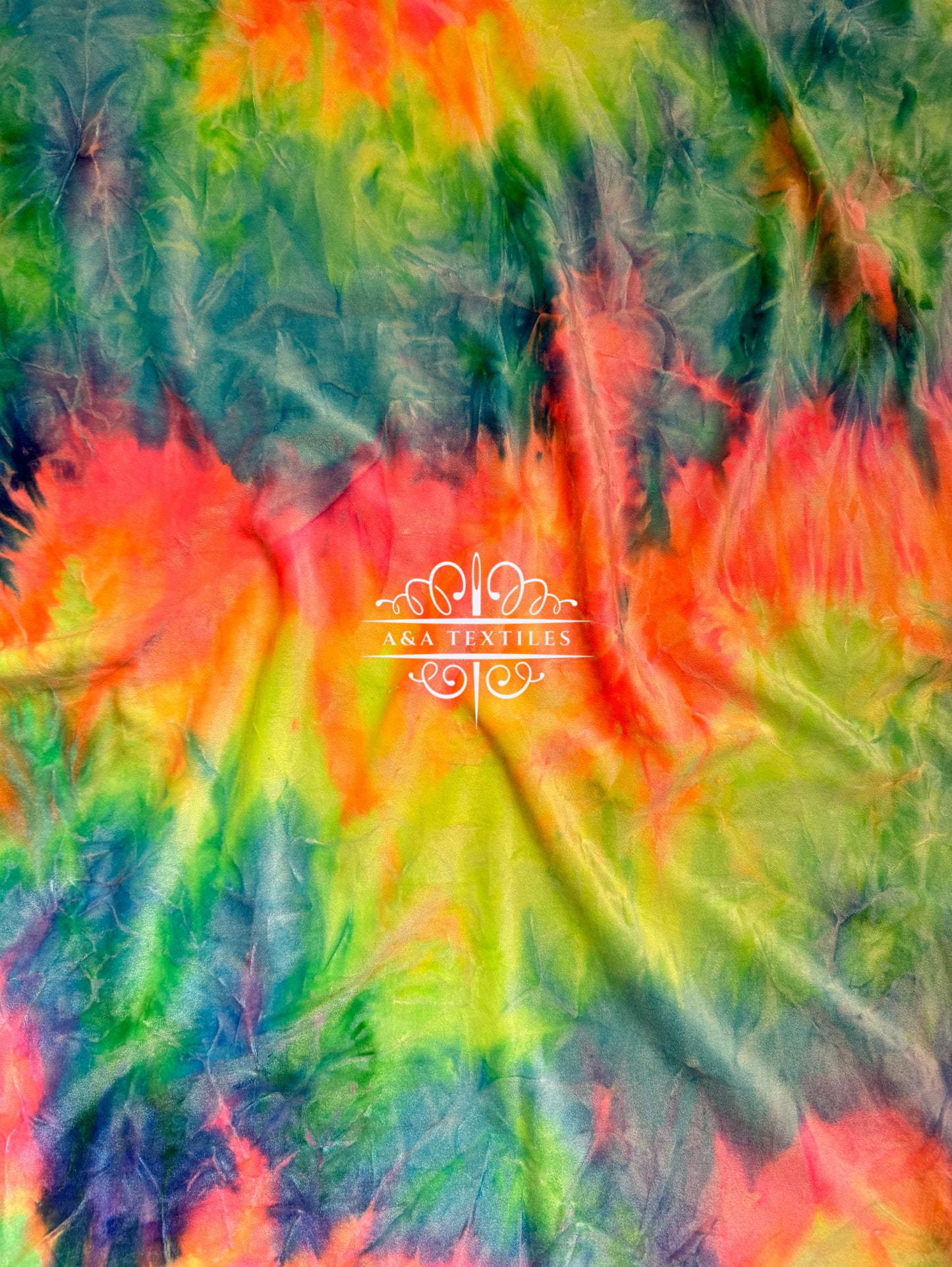 Tye-Dye Stretch Velvet