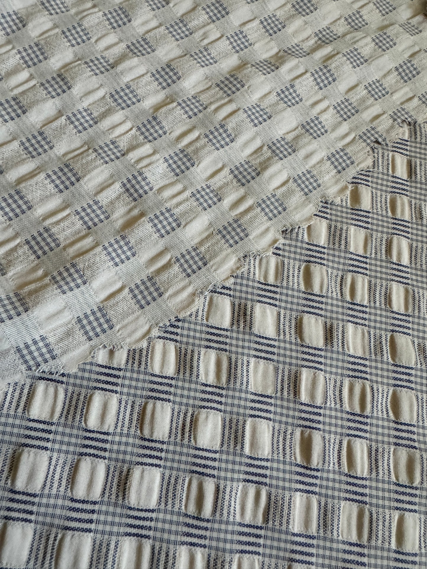 Tan Woven Check