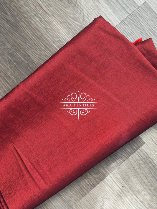 Cherry Stretch Taffeta