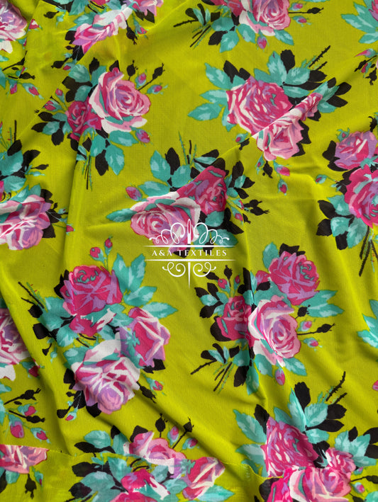 Lime Floral