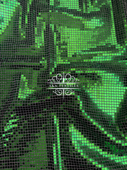 Green Foil Sequin Knit